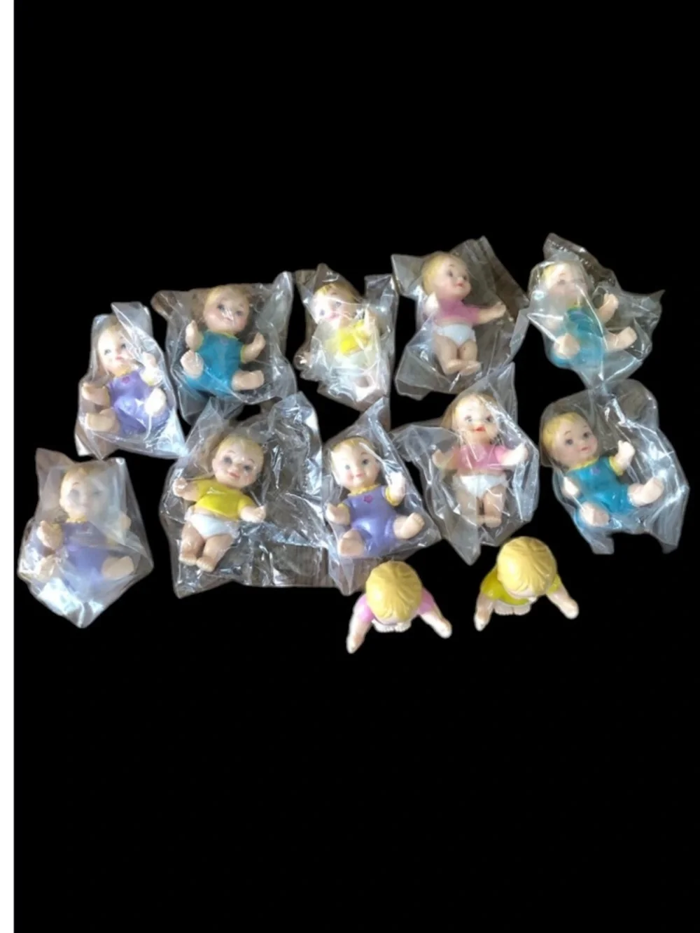 Baby Party Decor Favors Dollhouse Babies Cake Toppers